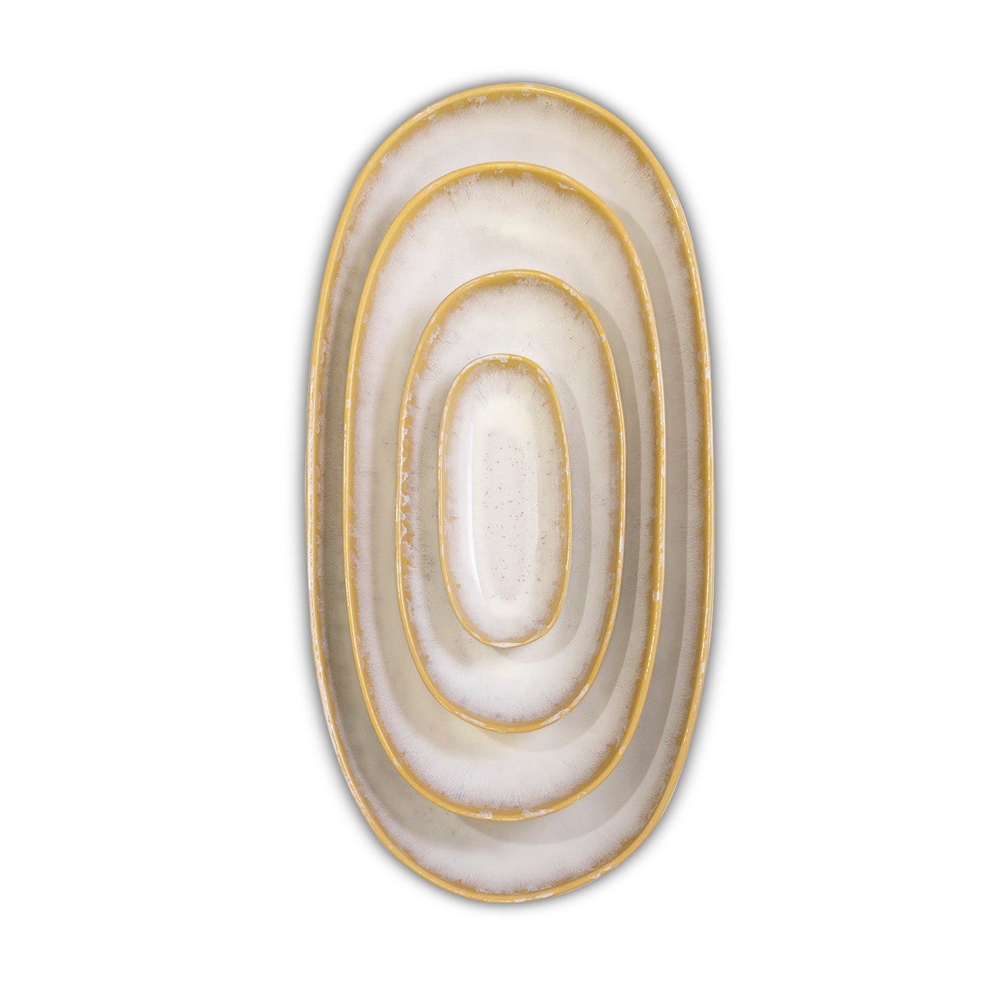 Amazonia weiß 4er Servierset