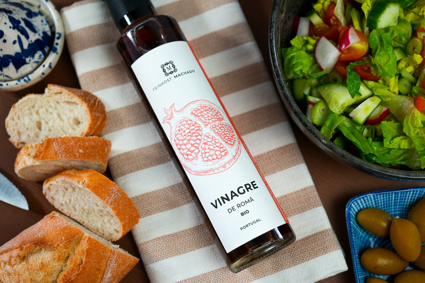 6x Granatapfelessig BIO 5%, 250ml | Feinkost Machado