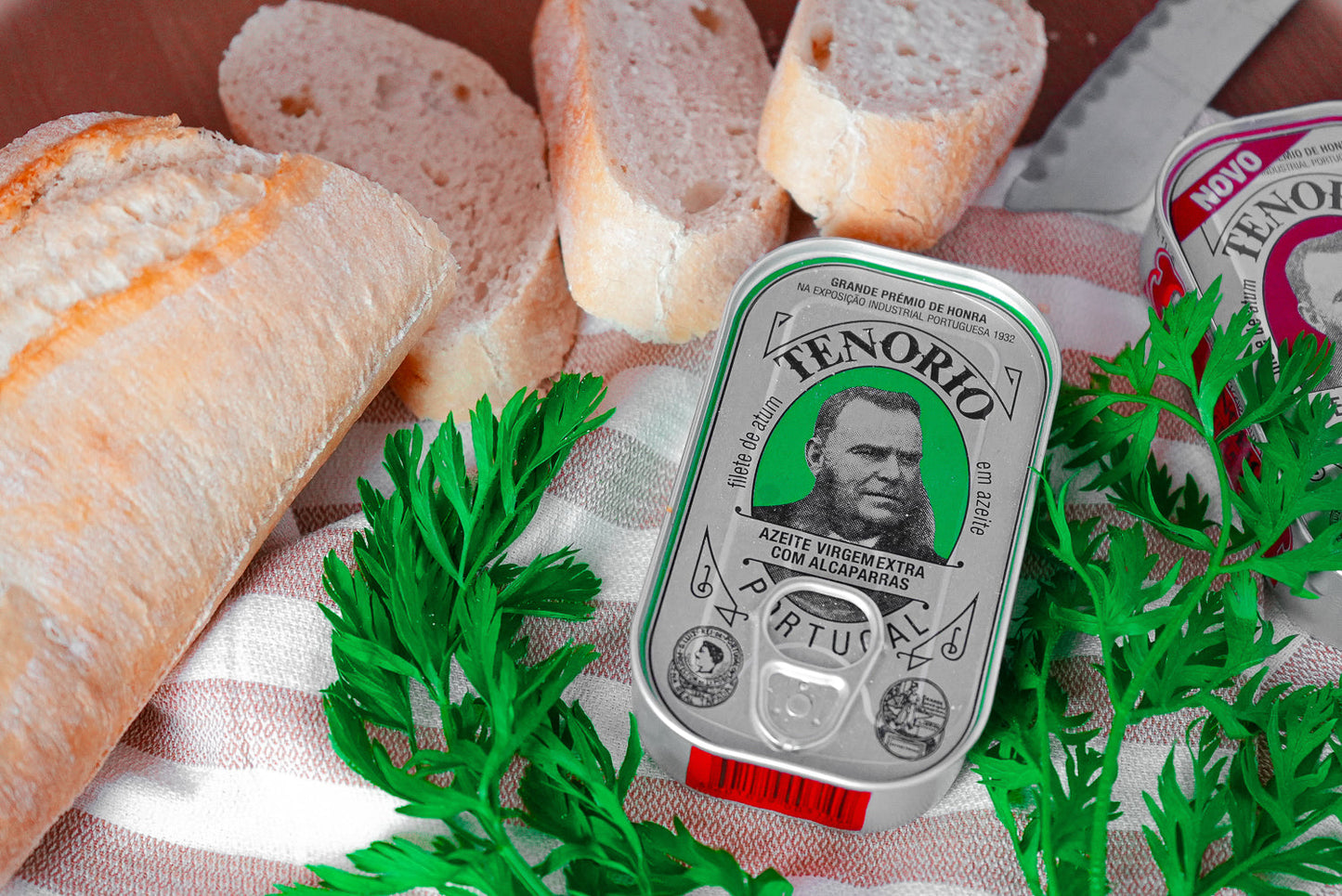 10x Tenorio Thunfisch Filets in Olivenöl mit Kapern 120g