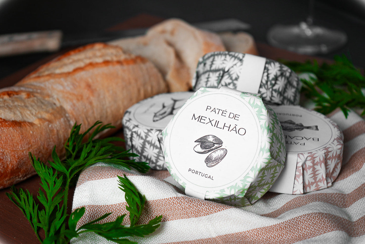 10x Feinkost Machado - Muschel Paté