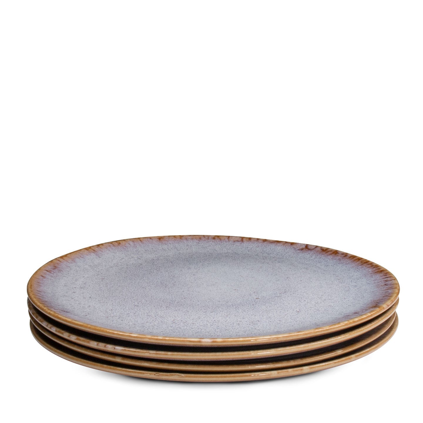 Amazonia Teller grau 4er Set