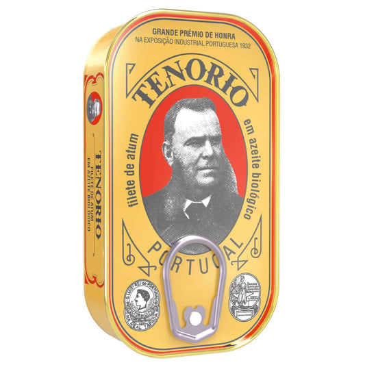 10x Tenorio Thunfisch Filets in Bio Olivenöl 120g