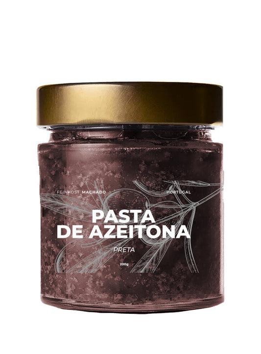 6x Feinkost Machado - Schwarze Olivenpaste