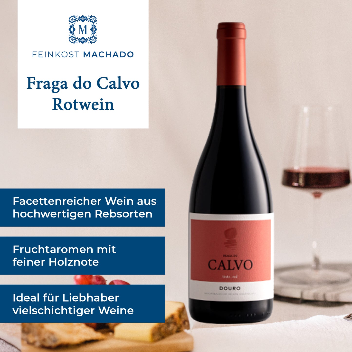 6x Fraga do Calvo Rotwein