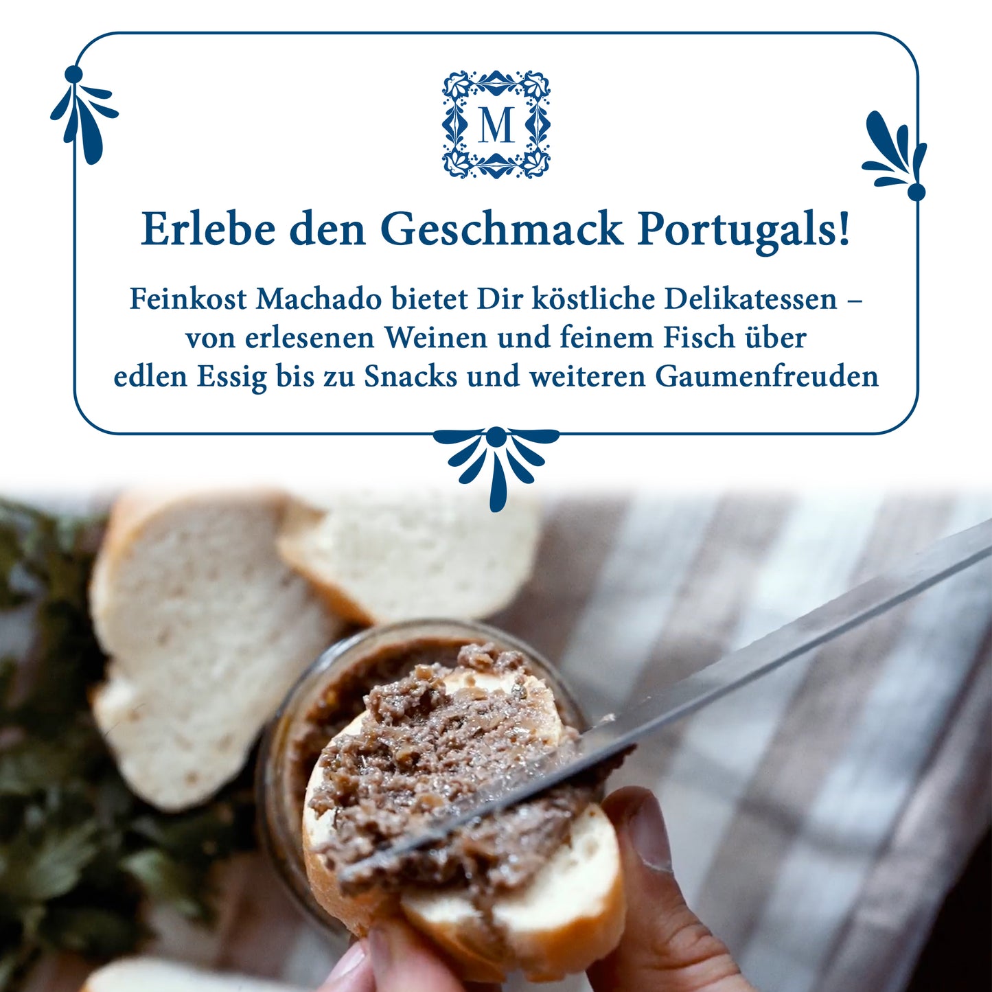 6x Feinkost Machado - Grüne Olivenpaste 200g