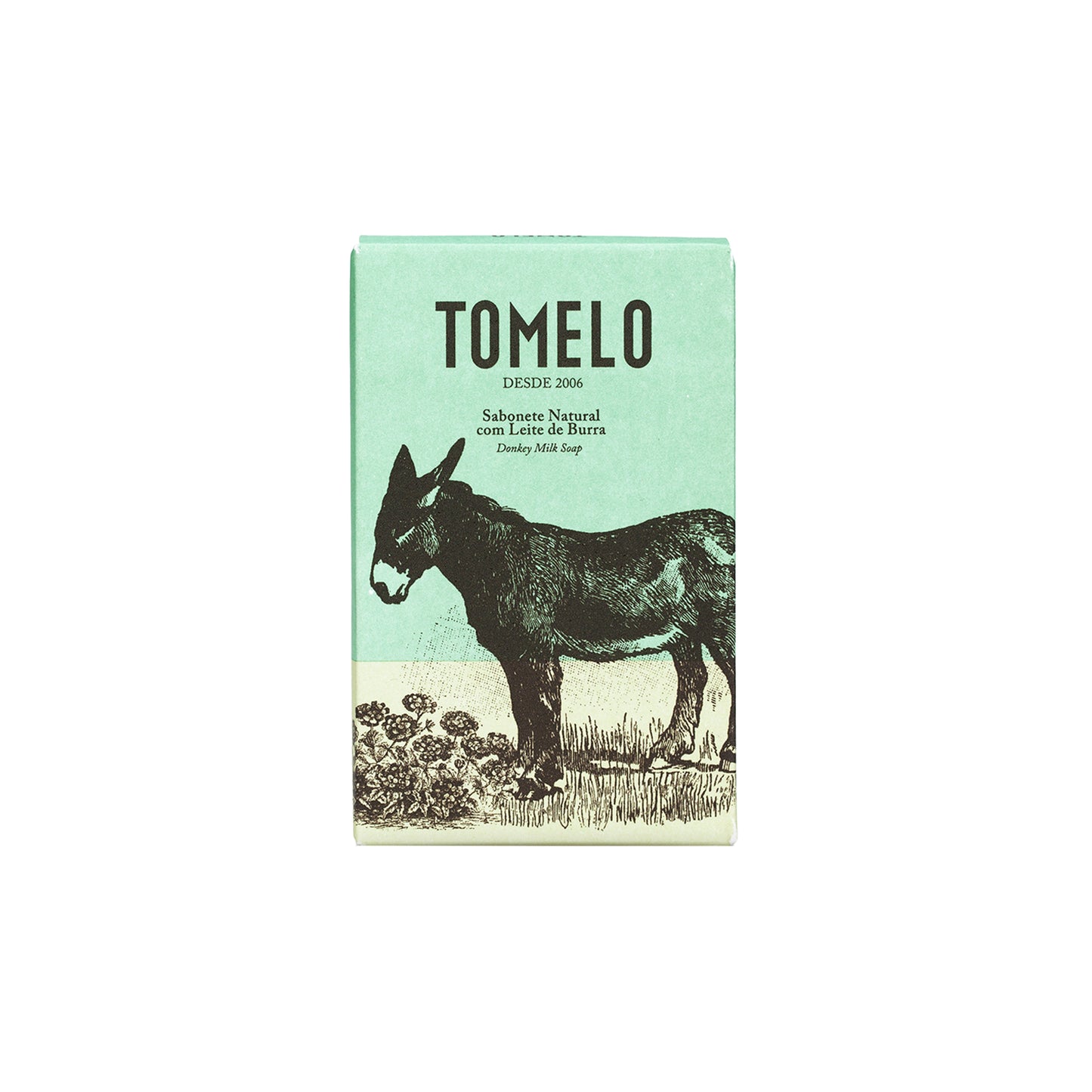 6x Seife aus Eselsmilch mit Limette  - Tomelo 150g