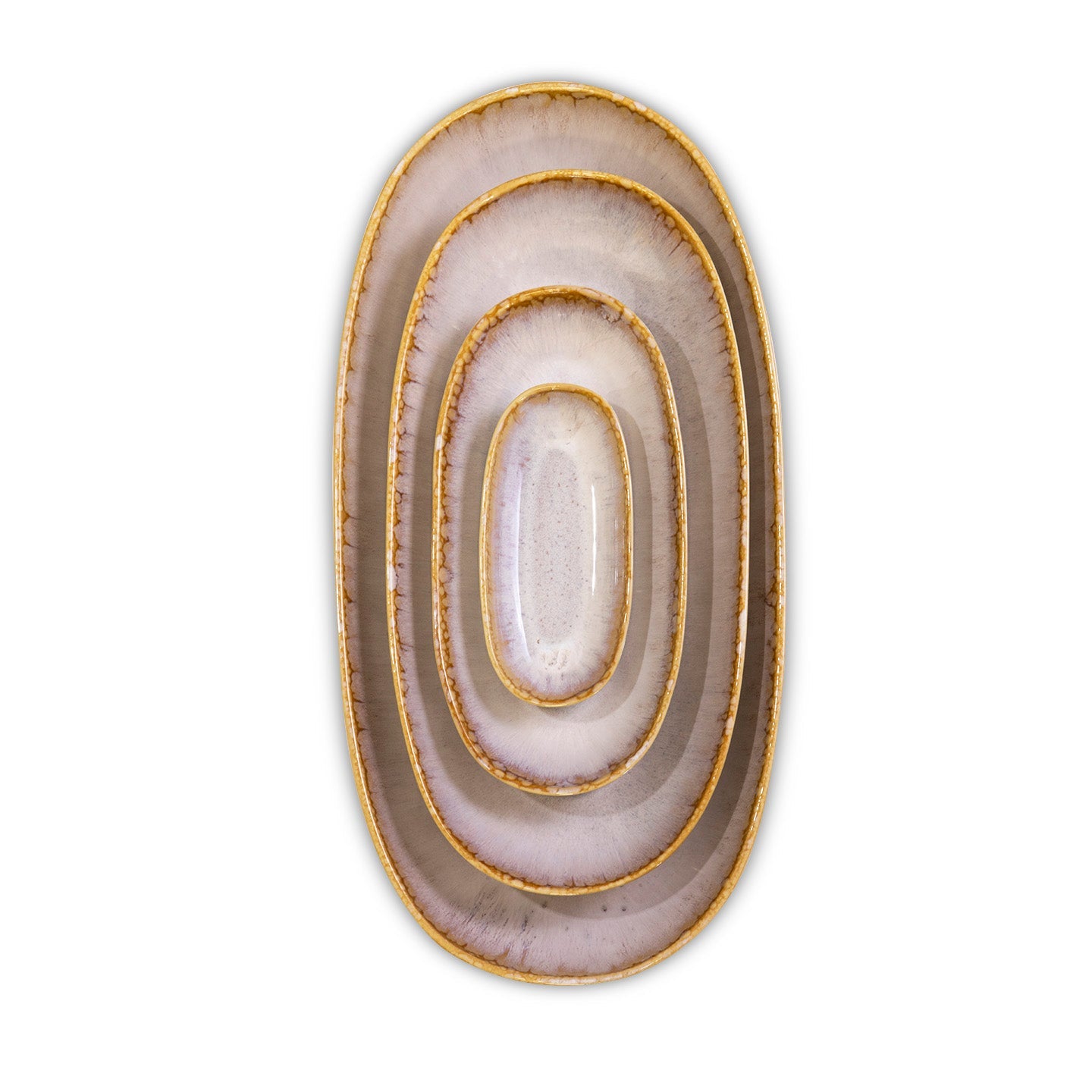 Amazonia grau 4er Servierset