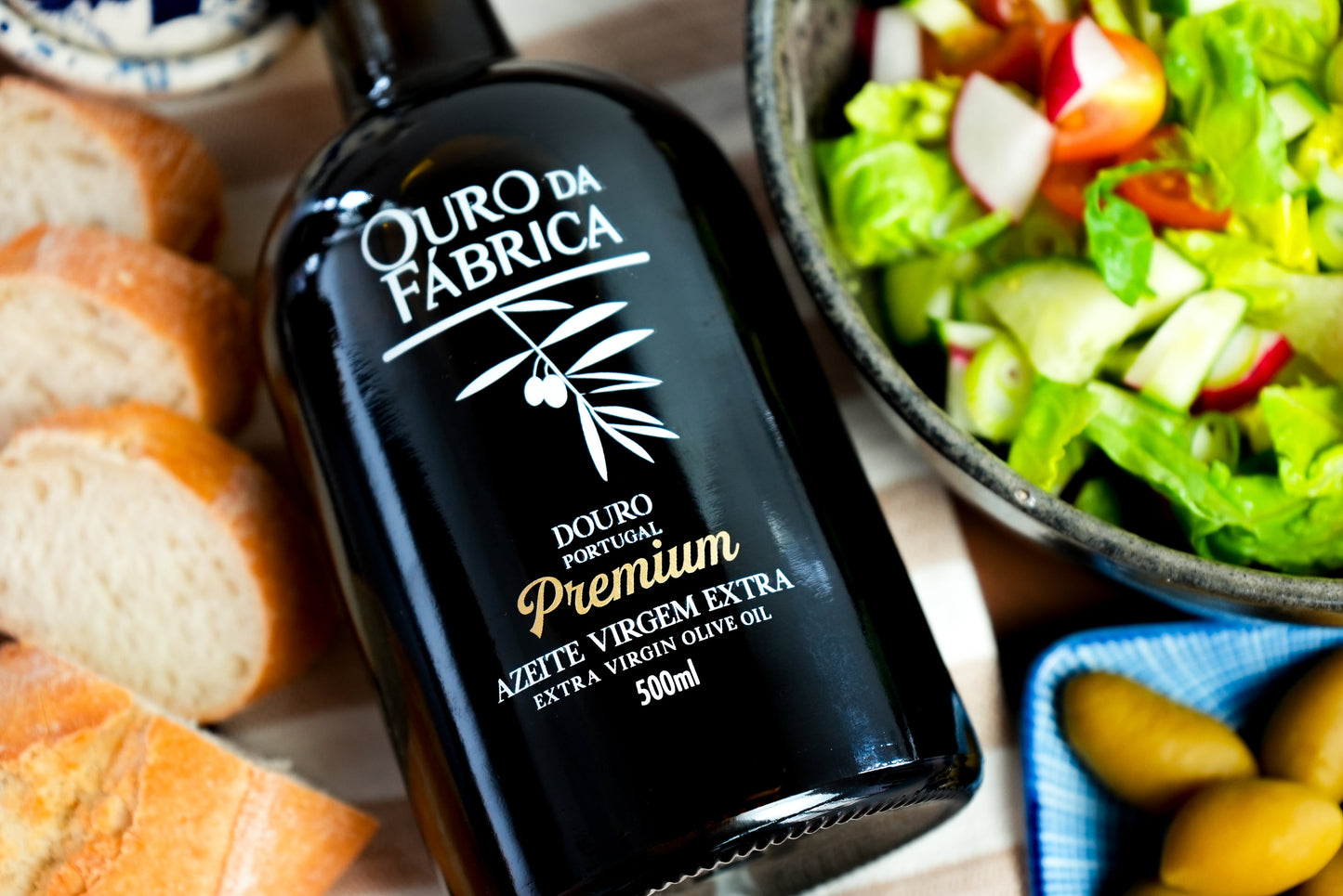 6x Ouro da Fabrica – Premium - Olivenöl 500 ml