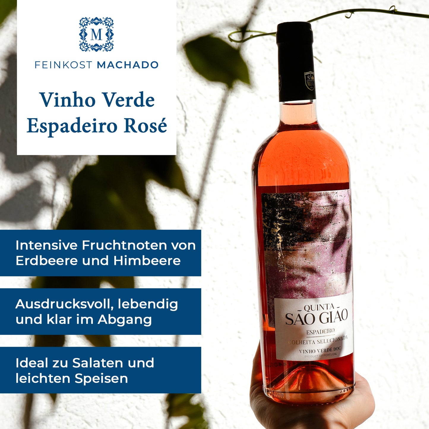 6x Quinta Sao Giao Vinho Verde Espadeiro Rose