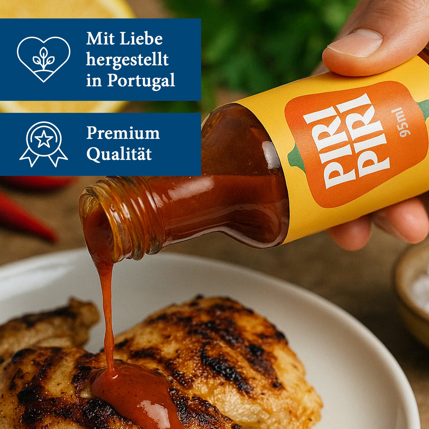 12x Feinkost Machado - Piri Piri Portugal 95ml