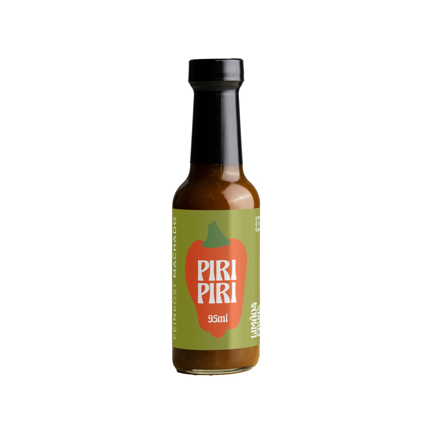 12x Feinkost Machado - Piri Piri Zitrone und Kräuter 95ml