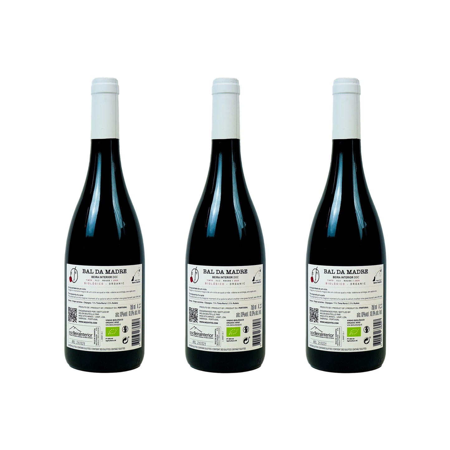 6x Bal da Madre BIO Rotwein