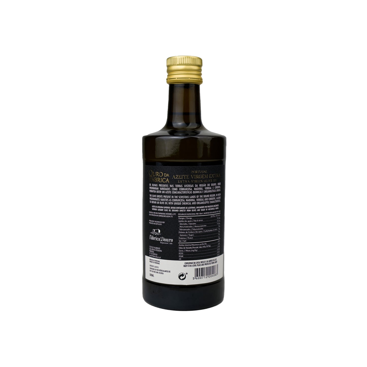 6x Olivenöl Ouro da Fabrica - Classico 500 ml