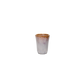 6er Set Amazonia Espressotasse mit Unterteller in  grau
