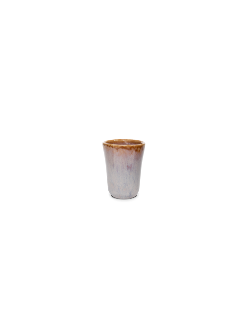 6er Set Amazonia Espressotasse mit Unterteller in  grau
