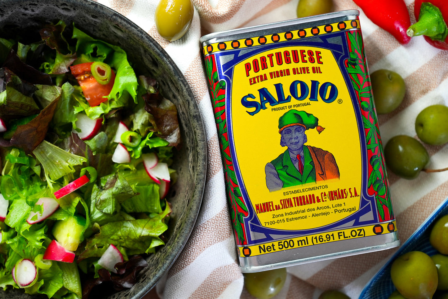 6x Saloio Olivenöl 500ml