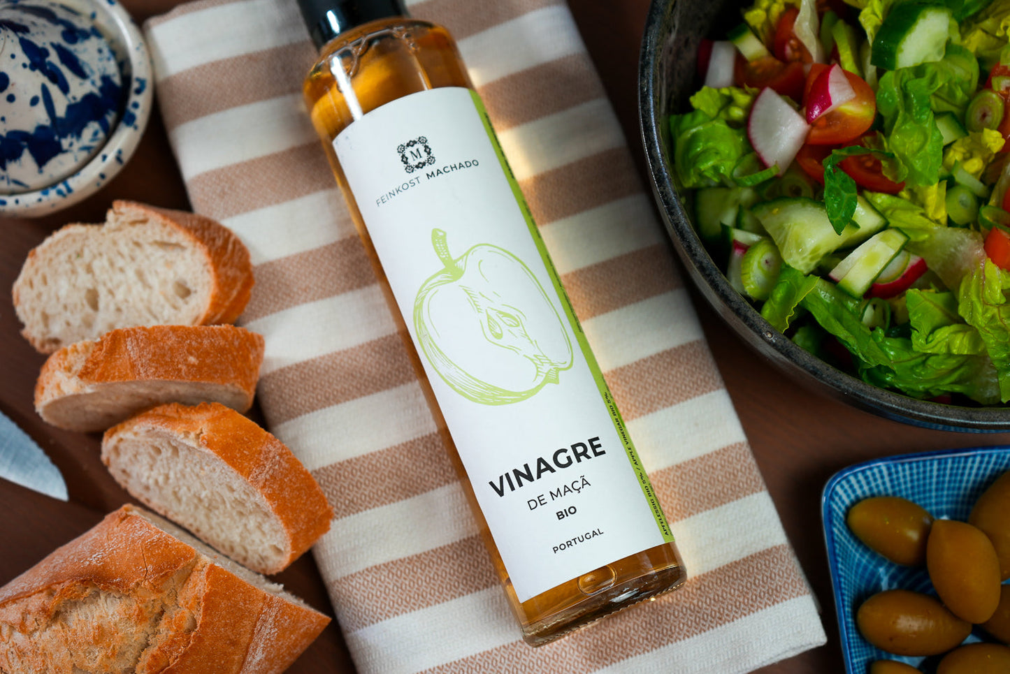 6x Apfelessig BIO 5%, 250ml | Feinkost Machado