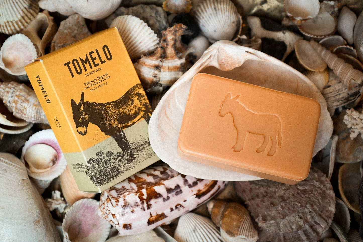 6x Seife aus Eselsmilch mit Honig - Tomelo